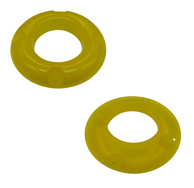 Yellow Pop Up Hole Surrounds - Whacker Game Spares