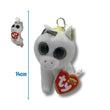 Ty White Unicorn Plush Key Clip (x24) Ty Brand