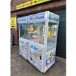 Used 2 Player White Crane Grabber Claw Machine