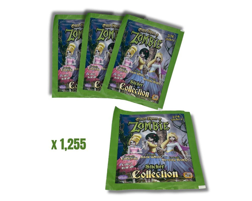 Zombie Sticker Packs (x1255)