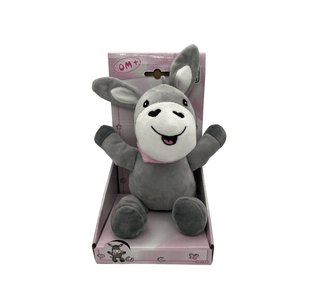 Baby Donkey - 25cm Assorted Licensed Prize Plush Toy (x12) - Maxx Grab