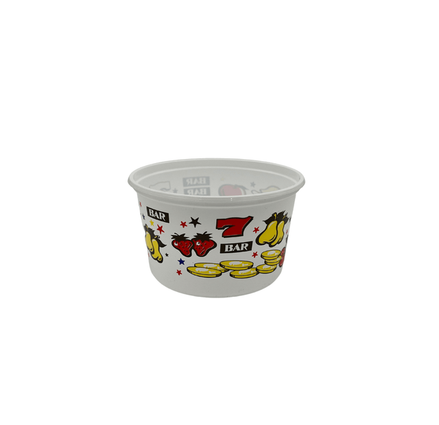 Plastic Coin Cups 300cc (x1000) - Quality Coin Cups Made From Recycled Materials - Maxx Grab