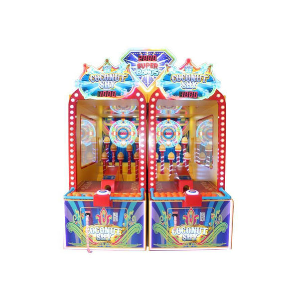 UNIS Coconut Shy - Arcade Funfair Throwing Game - Maxx Grab