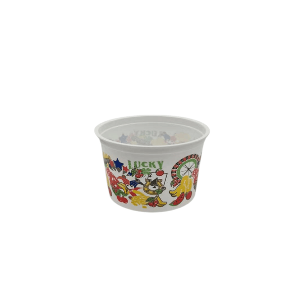 Plastic Coin Cups 300cc (x1000) - Quality Coin Cups Made From Recycled Materials - Maxx Grab