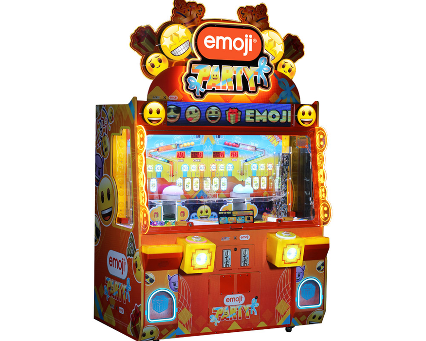 UNIS Emoji® Party - Prize Pusher Arcade Game - Maxx Grab