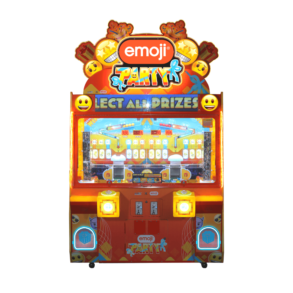 UNIS Emoji® Party - Prize Pusher Arcade Game - Maxx Grab