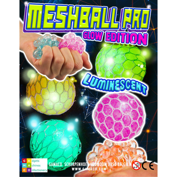 Meshball Pro Glow Edition (x300) 50mm Vending Prize Capsules - Maxx Grab