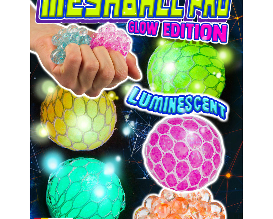Meshball Pro Glow Edition (x300) 50mm Vending Prize Capsules - Maxx Grab