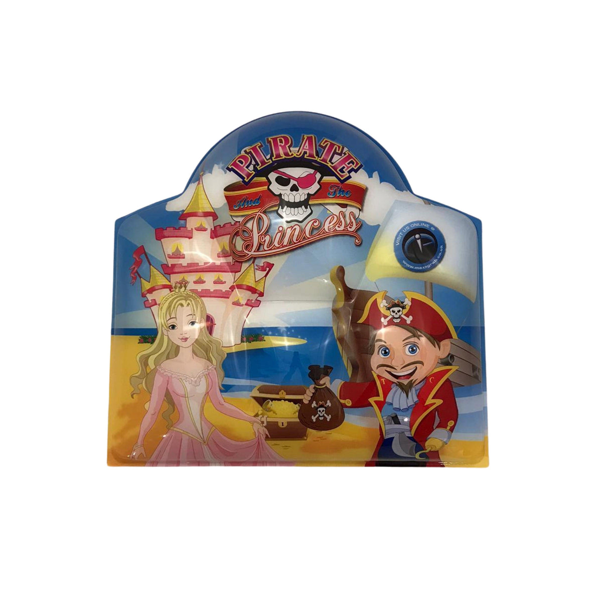 Pirate and Princess Junior Crane Top Display Header - Tommy Bear Spares - Maxx Grab