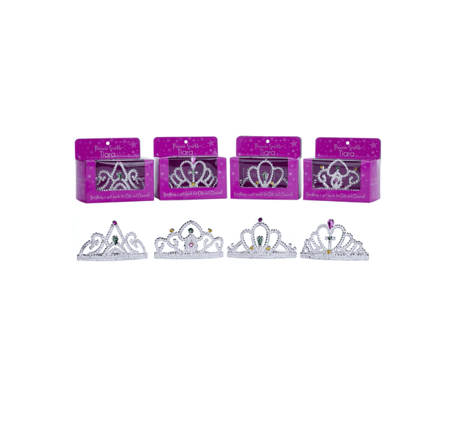 Princess Sparkle Mini Tiara - 4 Assorted - Redemption Prize (x288) - Maxx Grab