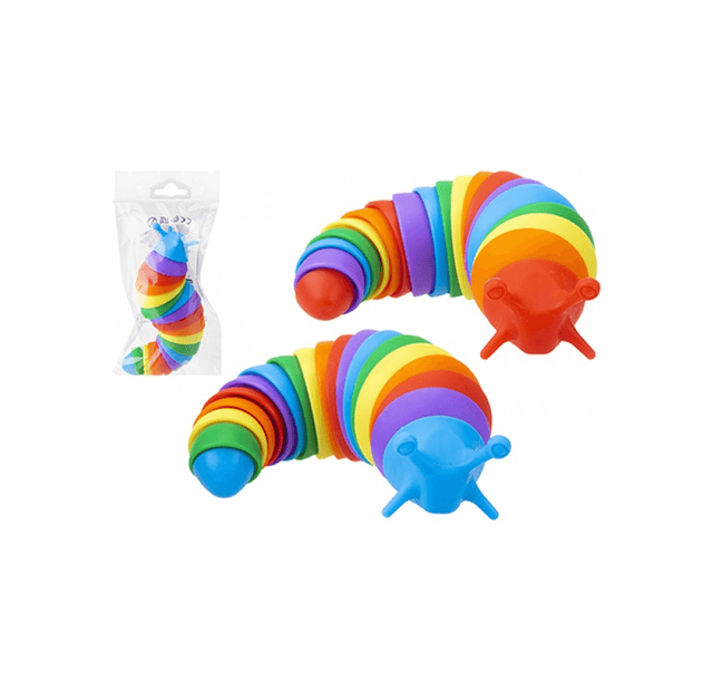 Rainbow Slug Puzzle Teaser Toy - Hottest New Craze for 2022! - Redemption Prize - Maxx Grab