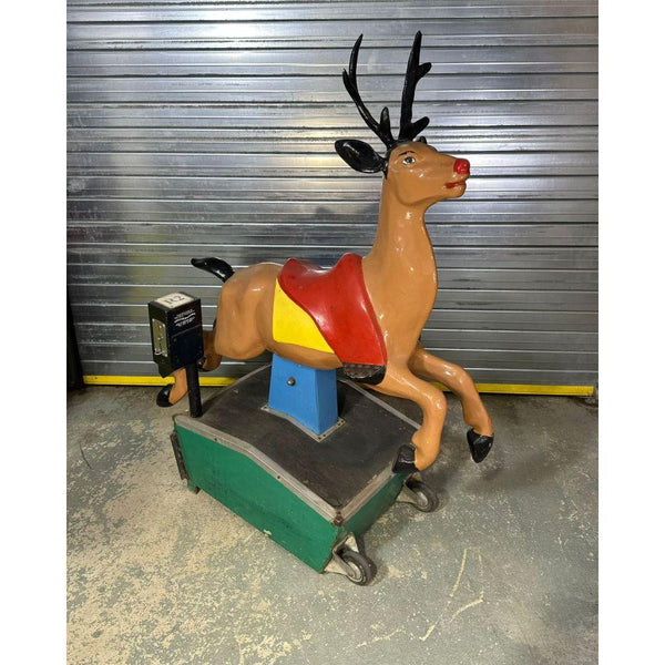 Reindeer Kiddie Ride - Classic Retro Arcade Game - Maxx Grab