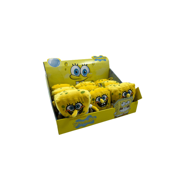 Sponge Bob Squarepants - 20cm Assorted Licensed Prize Plush Toy (x12) - Maxx Grab
