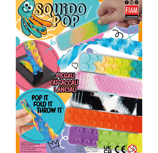 Squido Pop (x300) 65mm Vending Prize Capsules - Maxx Grab