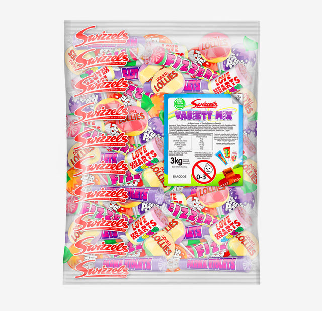 Swizzels Variety Sweet Candy Mix Pack (6kg) - Vending & Prizes – Maxx Grab