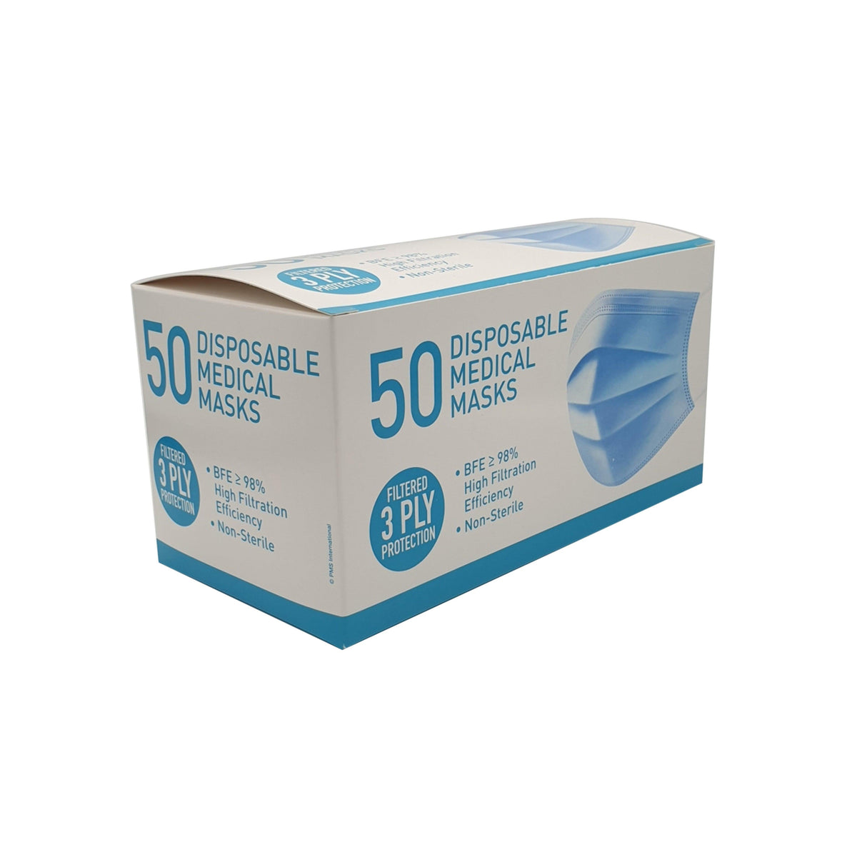 Disposable Medical Face Masks (x50) - Type IIR - Maxx Grab