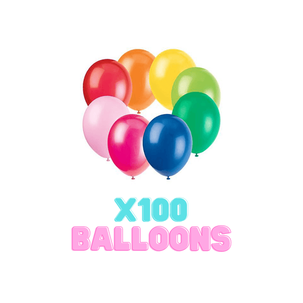 LAI Games Balloon Buster Balloons - Pack of 100 - Maxx Grab