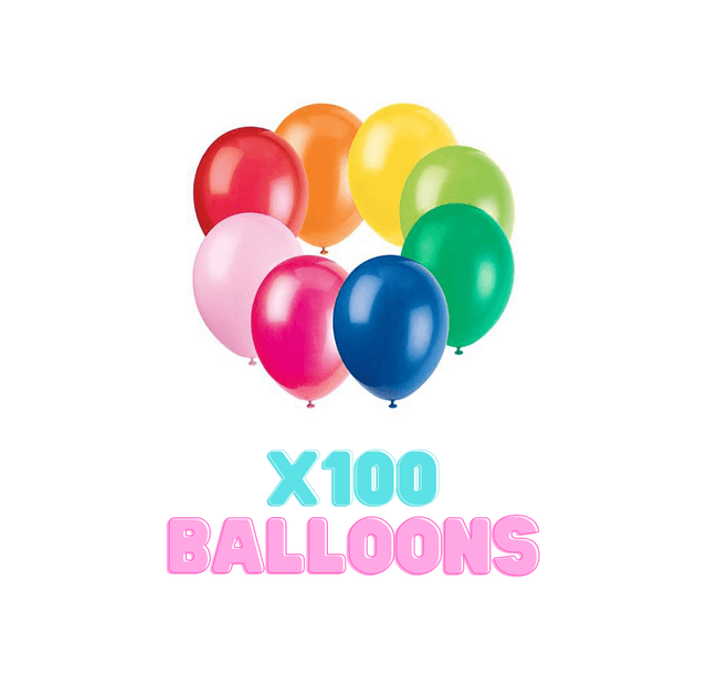 LAI Games Balloon Buster Balloons - Pack of 100 - Maxx Grab