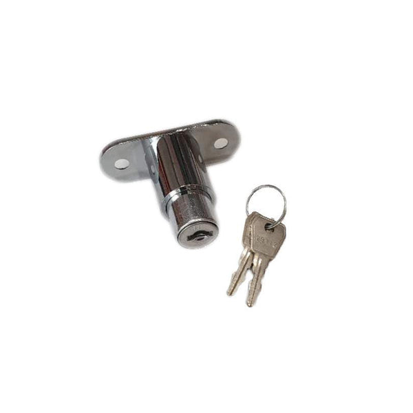 Elaut EX1 Spring Loaded Sliding Glass Lock & Key - Part No. 7010.0071 - Maxx Grab