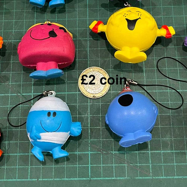 Mr Men & Little Misses (x450) Soft Keyring